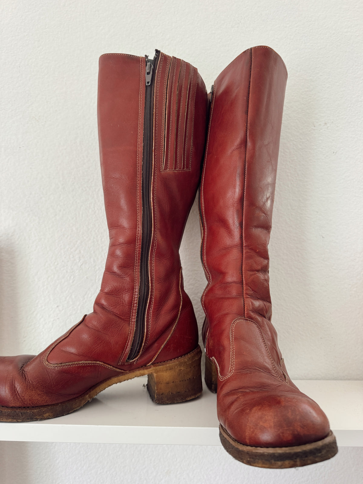 Vintage 70s Campus Style Boots
