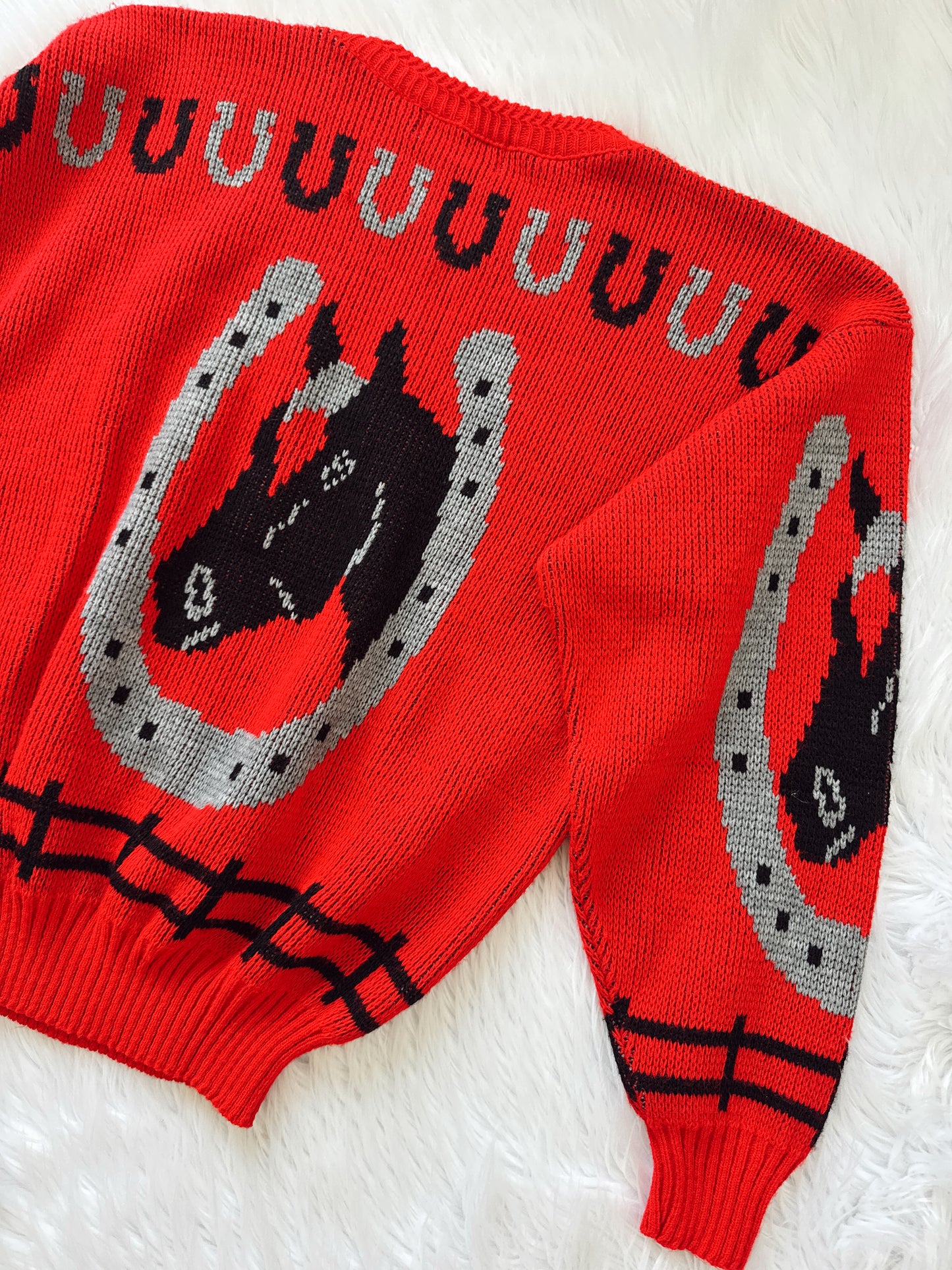 Vintage Horseshoe Sweater