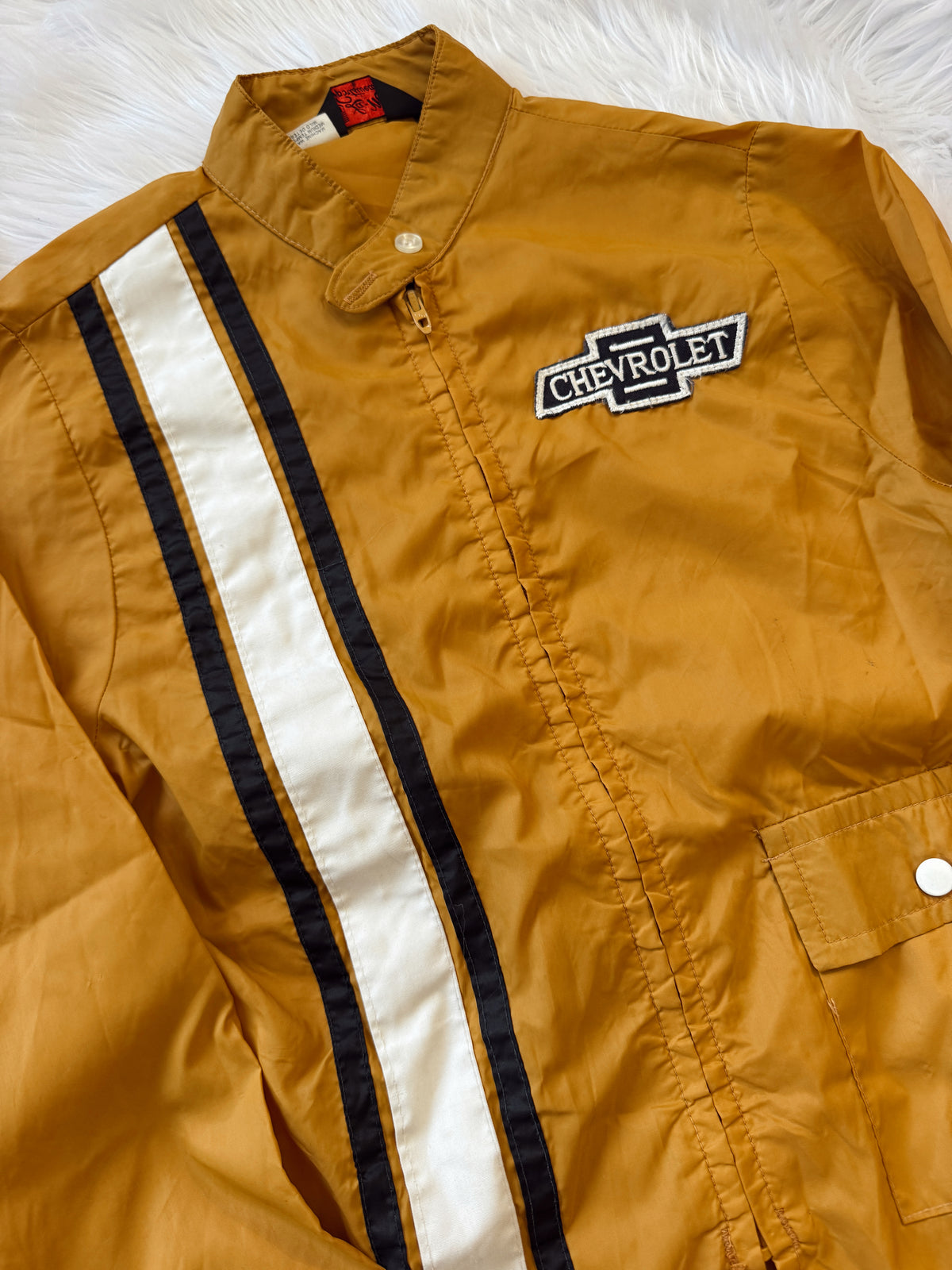 Vintage Chevy Windbreaker Jacket