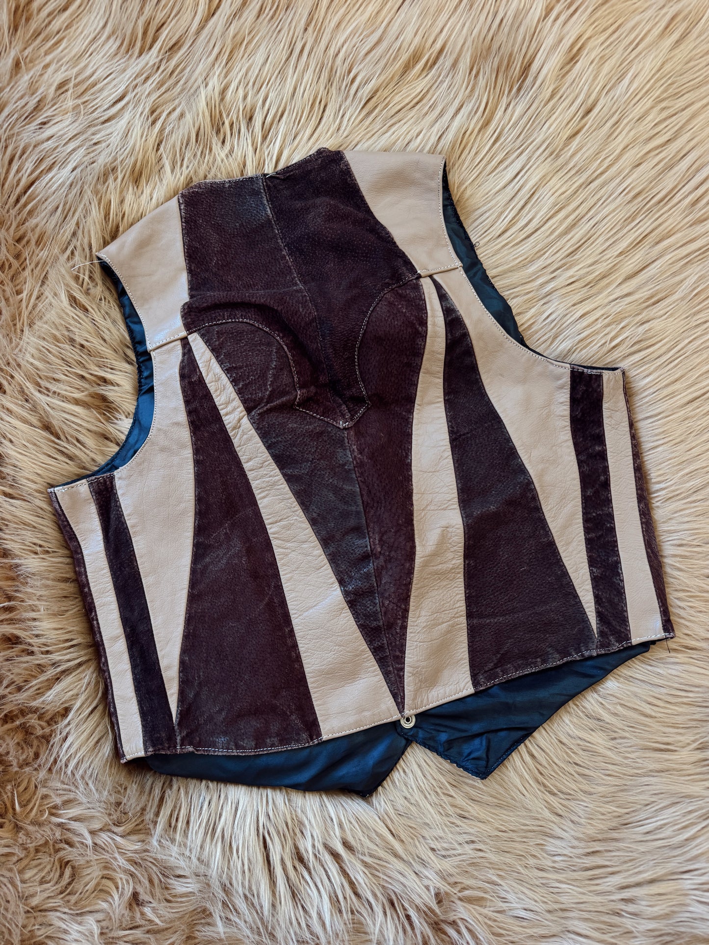 Vintage Two Tone Vest