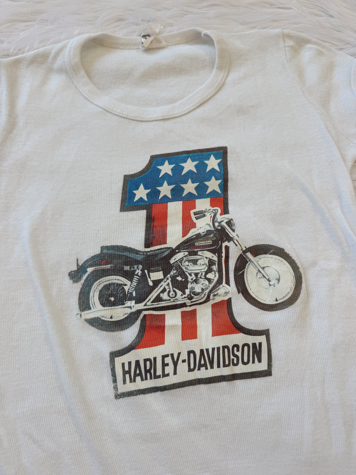 Vintage 1970s Harley Davidson Tee