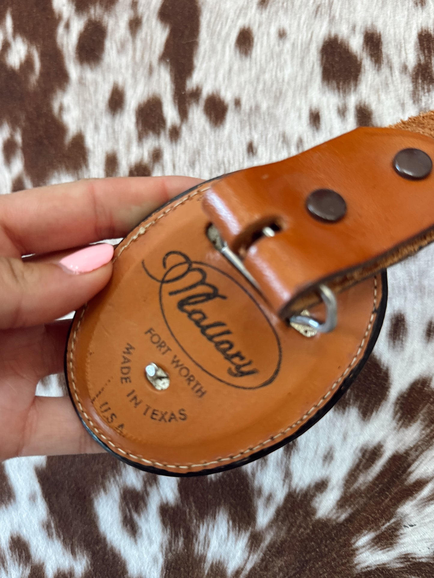 Vintage Willie Nelson Belt