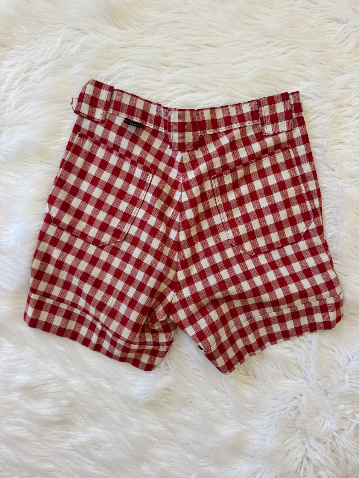 Vintage Gingham Shorts
