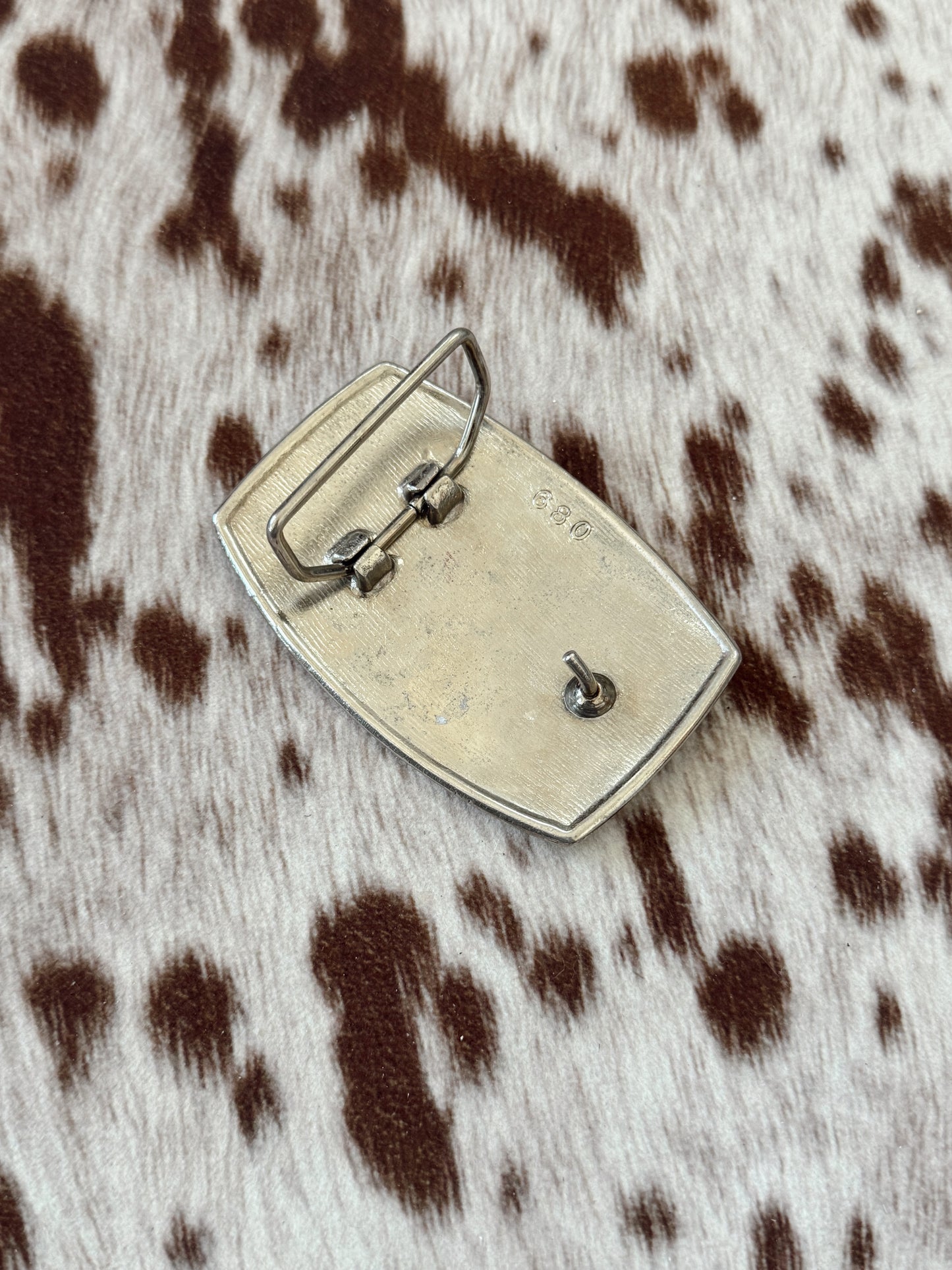 Vintage Suzuki Belt Buckle