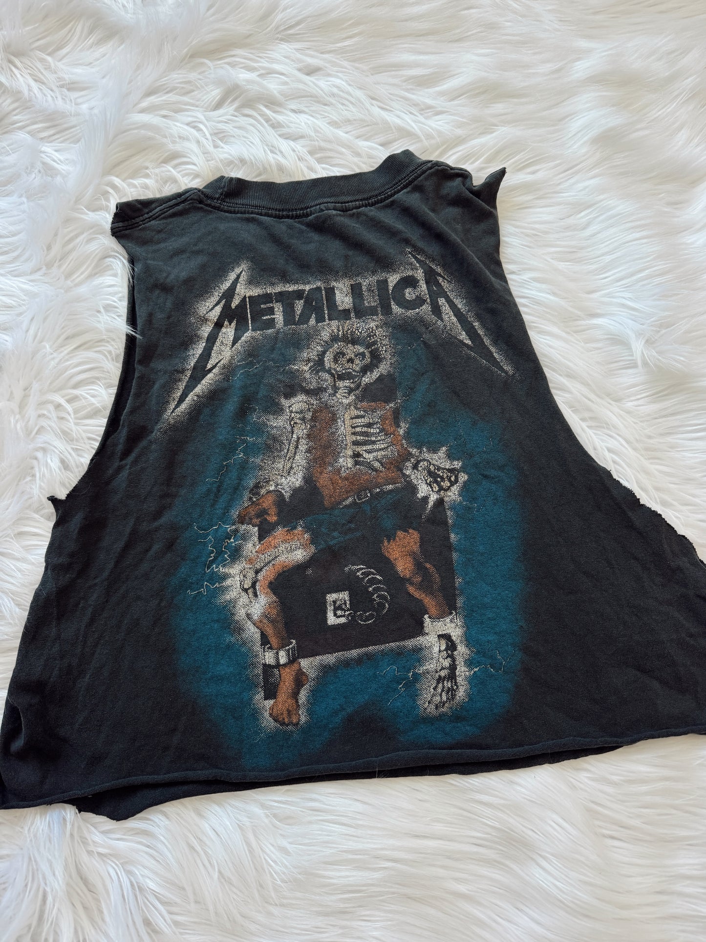 Vintage Metallica Ride The Lighting Tank Top