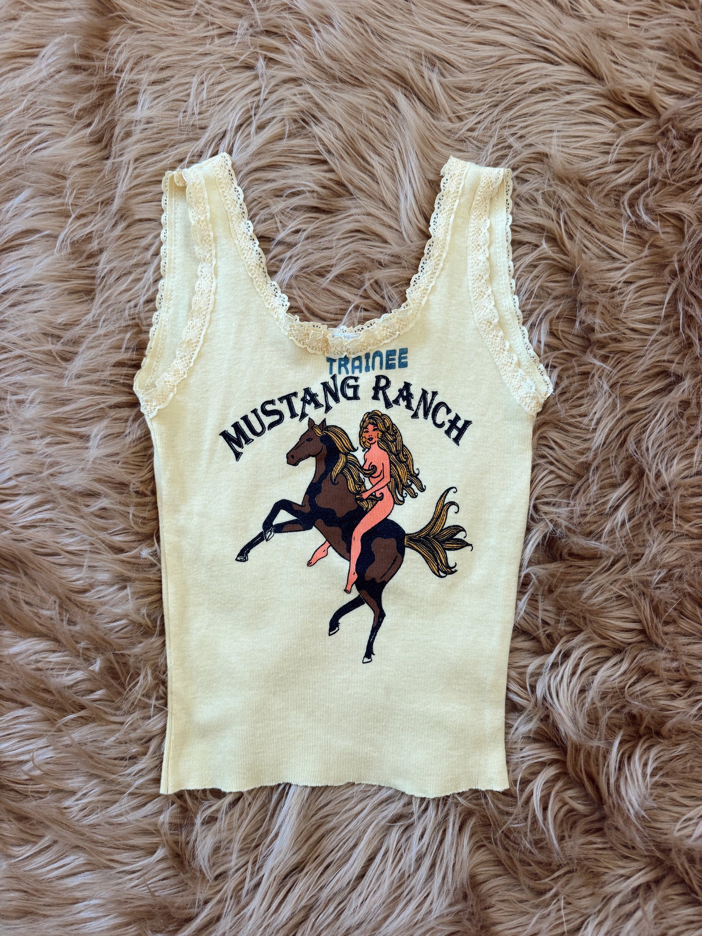 Vintage Mustang Ranch Tank Top