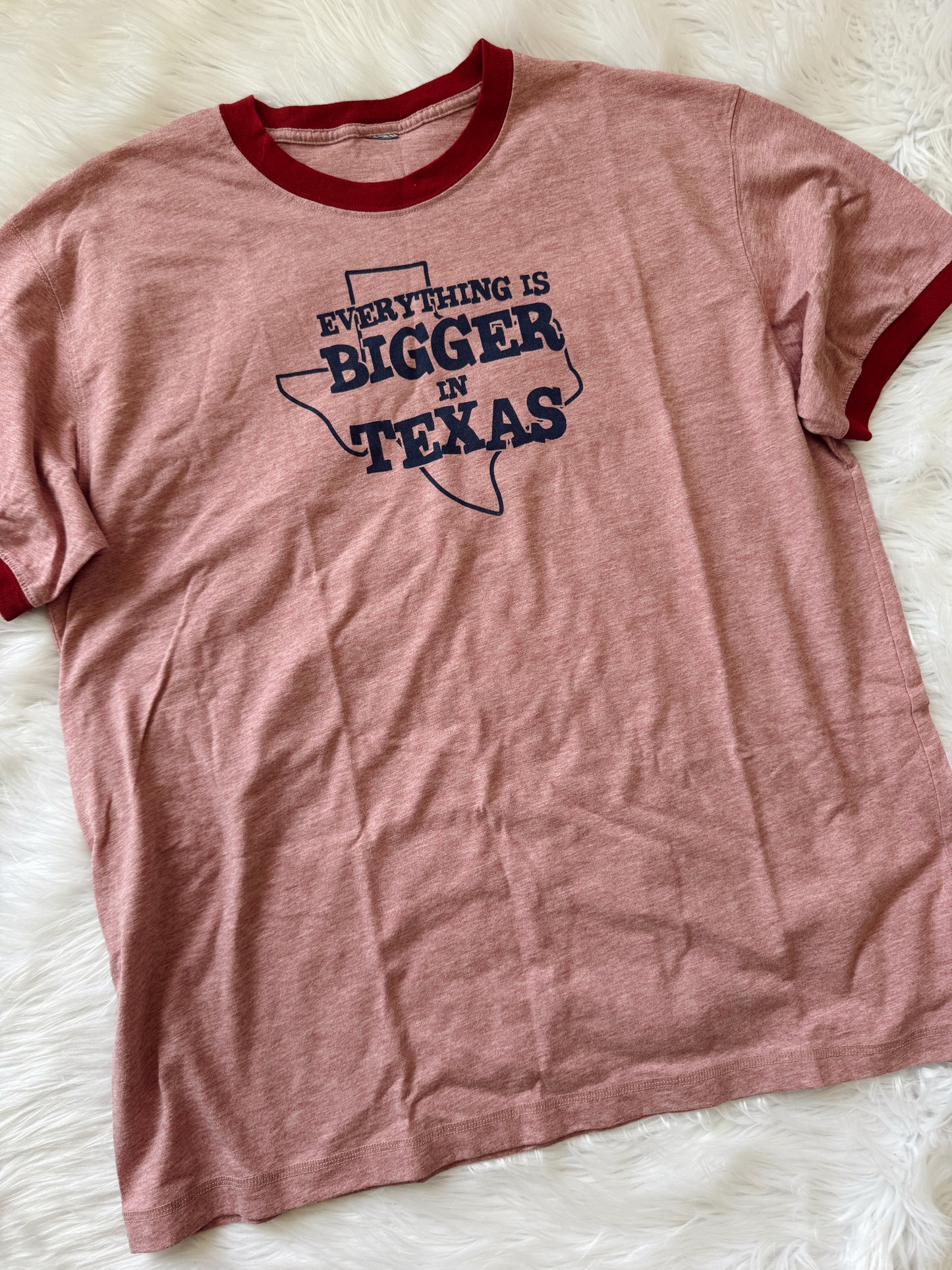 Vintage Bigger In Texas Tee