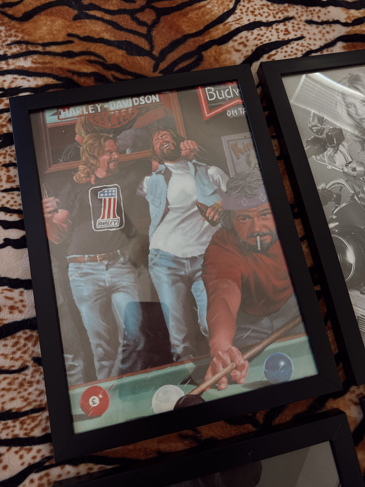 Vintage Easyriders Framed Magazine Art