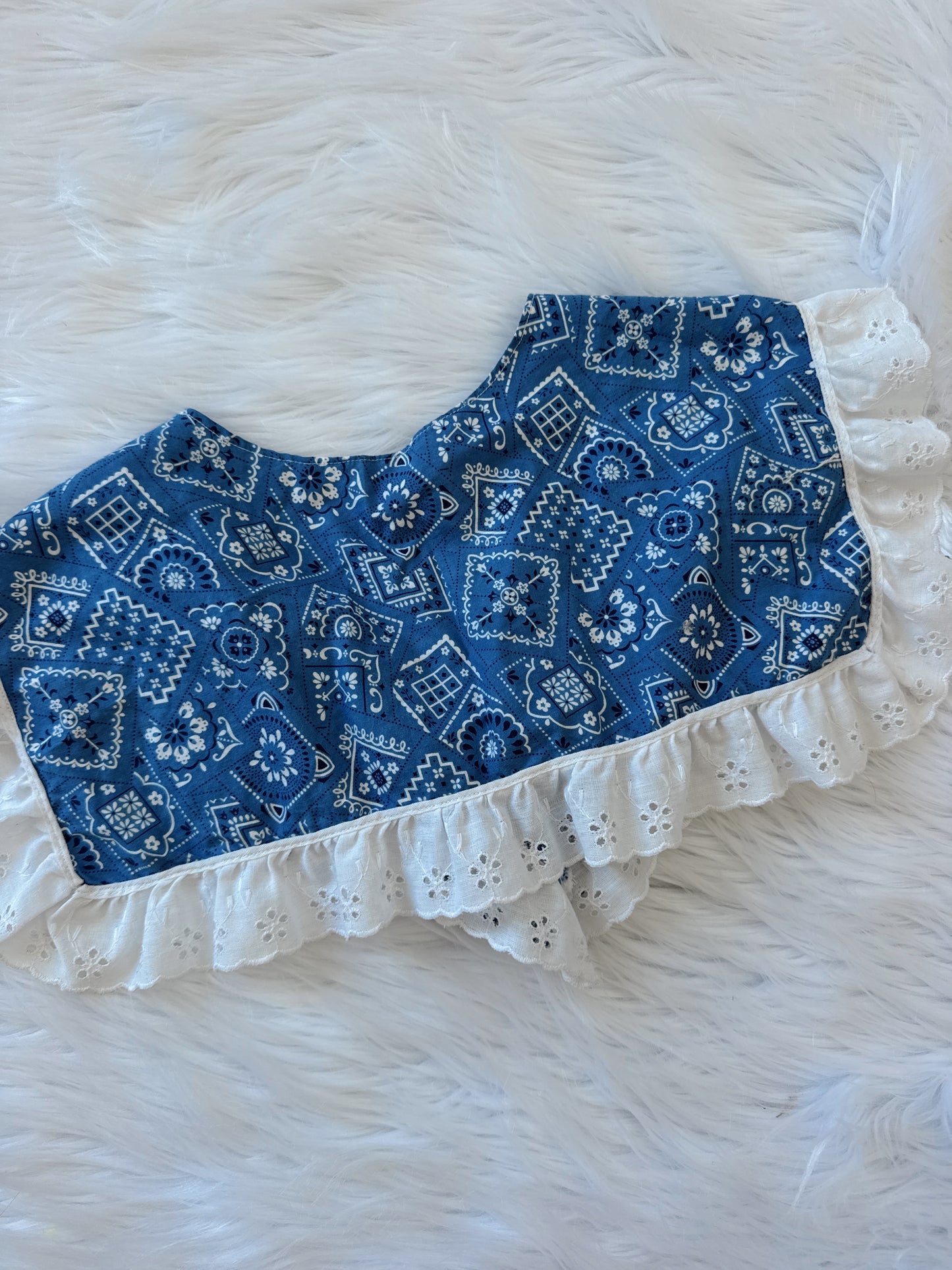 Vintage Western Shawl Top