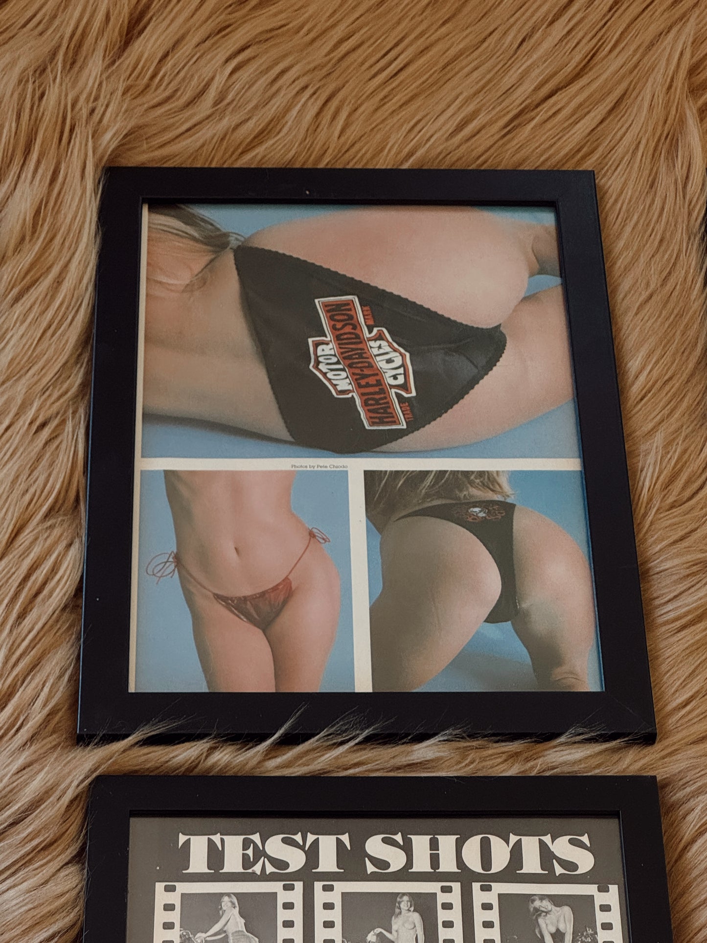 Vintage Framed Easyriders Magazine Art