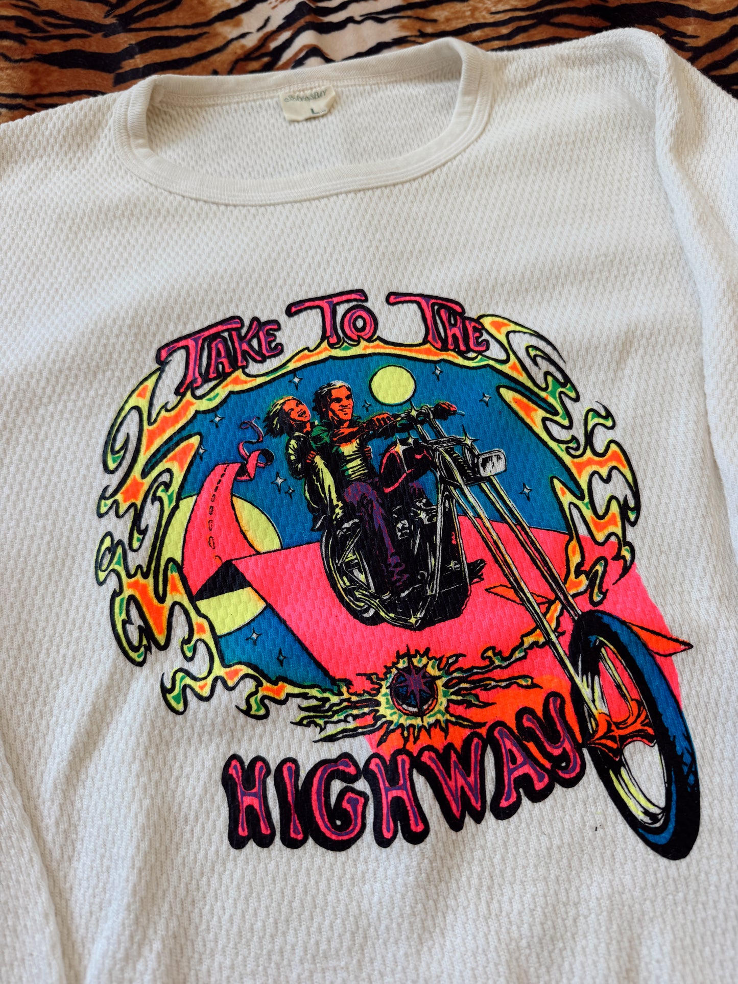 Vintage Take To The Highway Thermal Long Sleeve