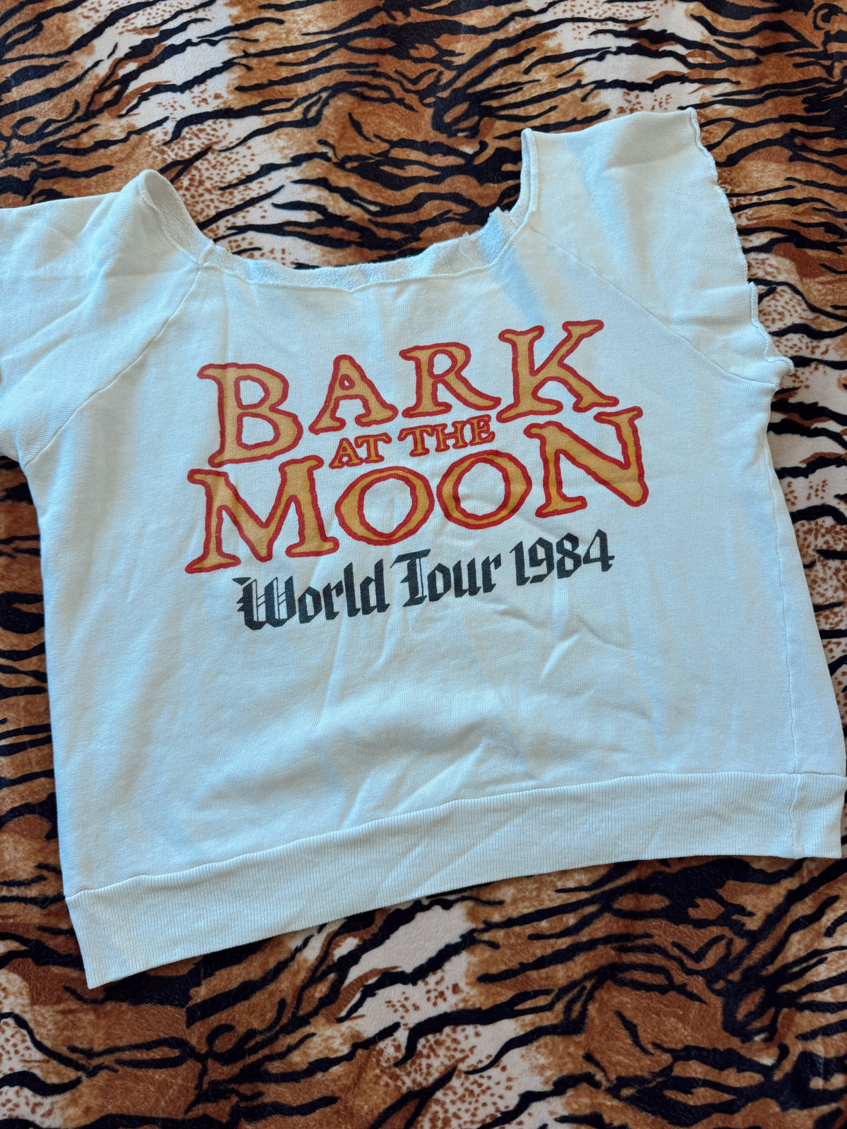 Vintage Ozzy Jake E Lee Cut Sweatshirt