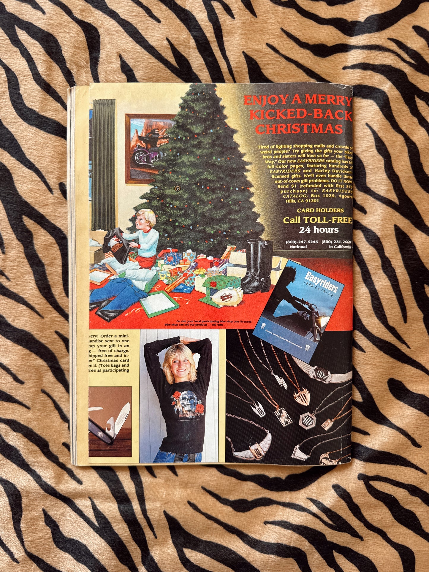 Vintage Easyriders January 1988 Magazine