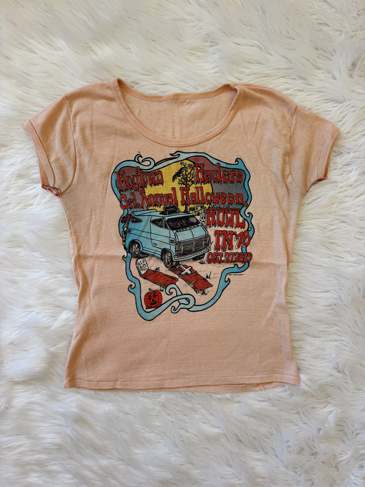 Vintage Van Halloween Tee