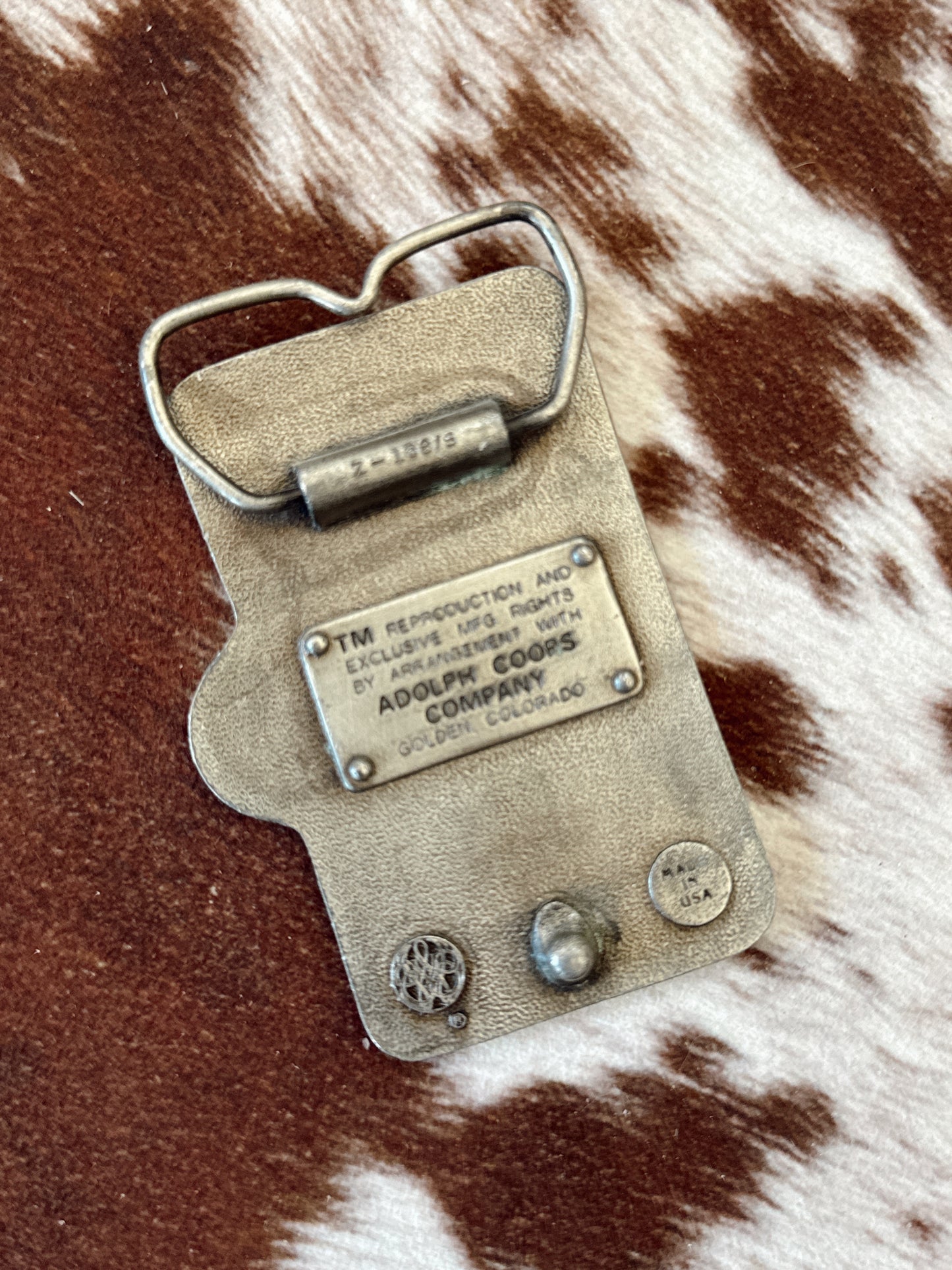 Vintage Coors Belt Buckle