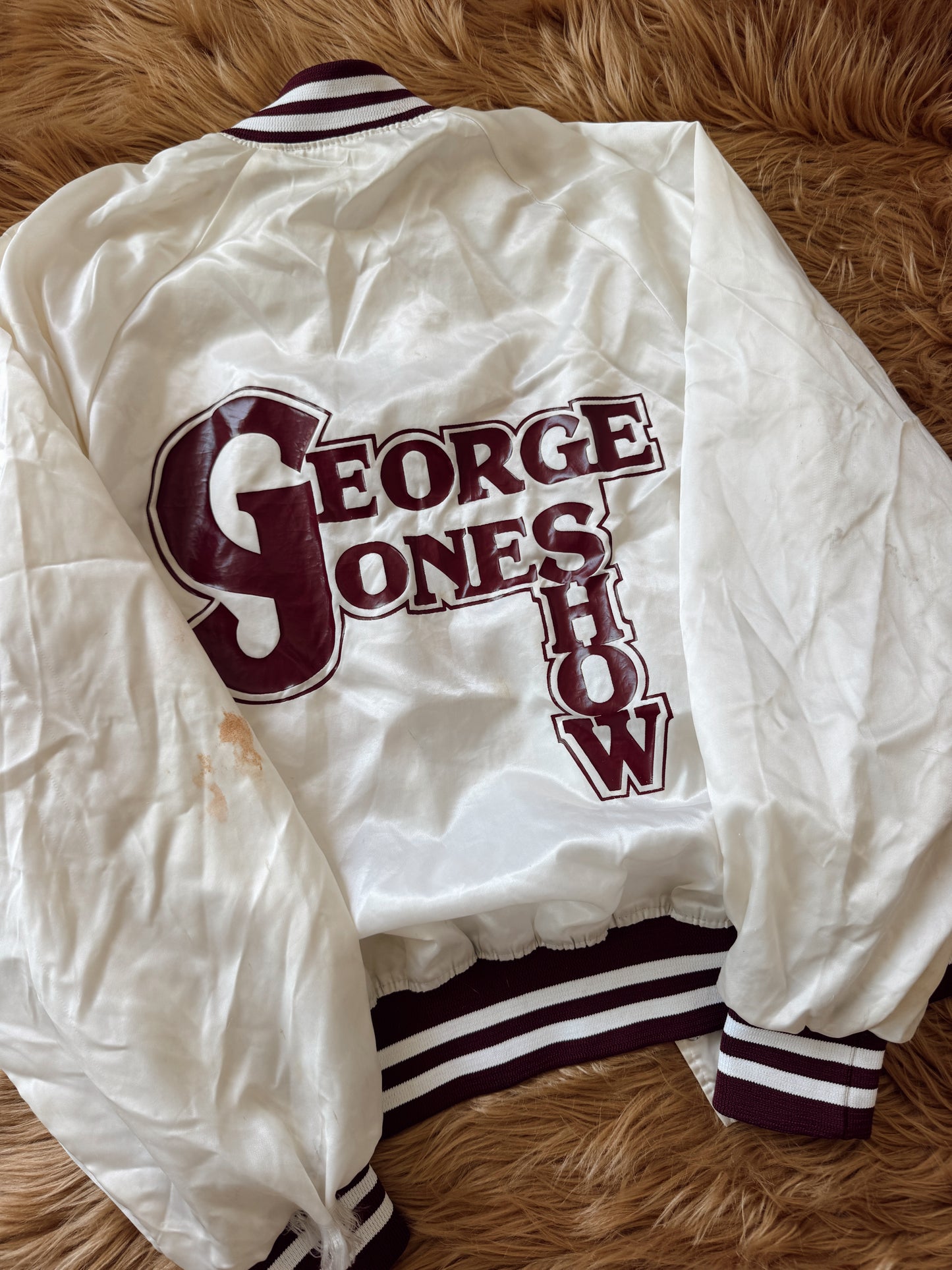 Vintage George Jones Bomber Jacket