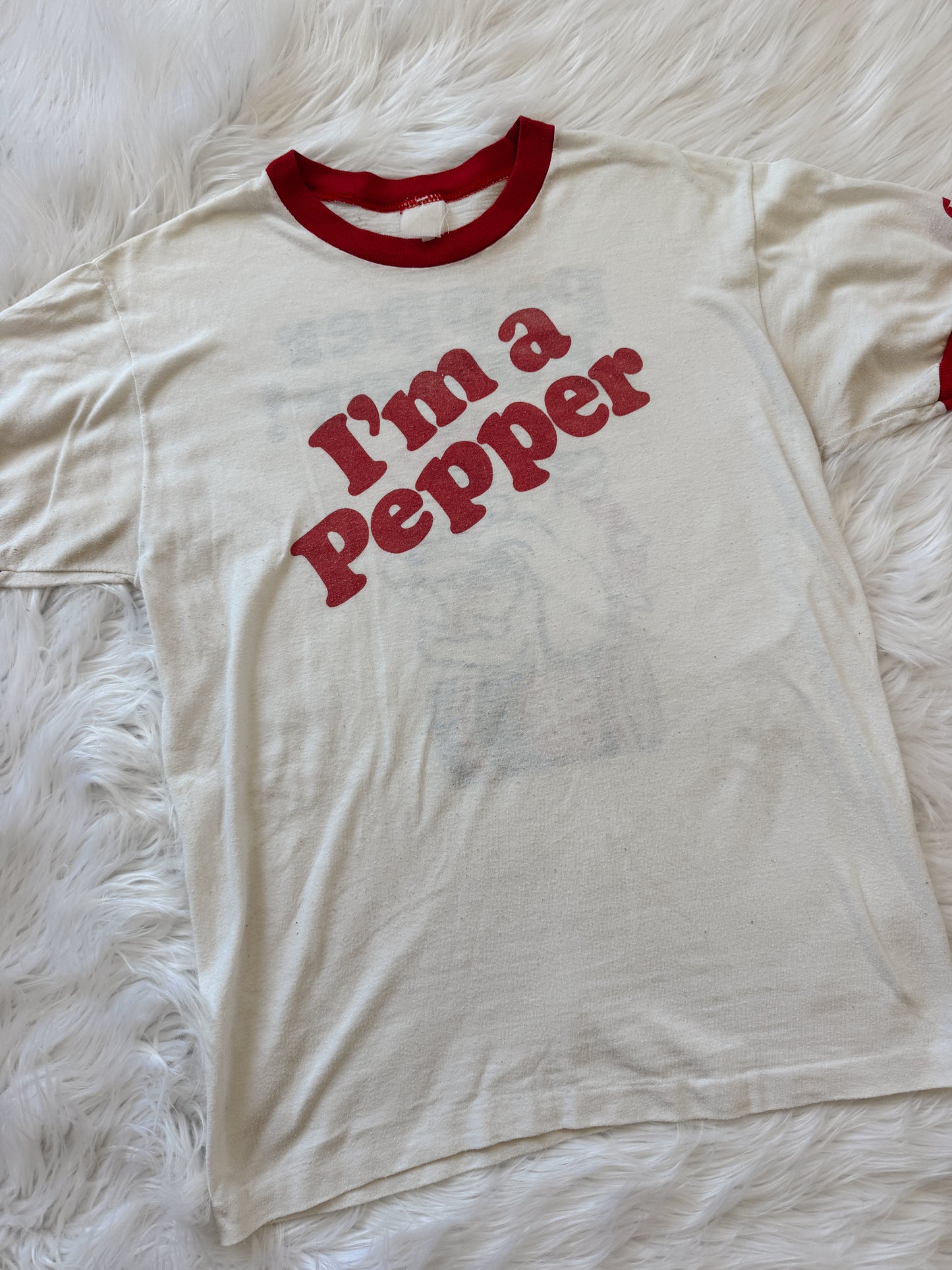 Vintage Dr Pepper Ringer Tee