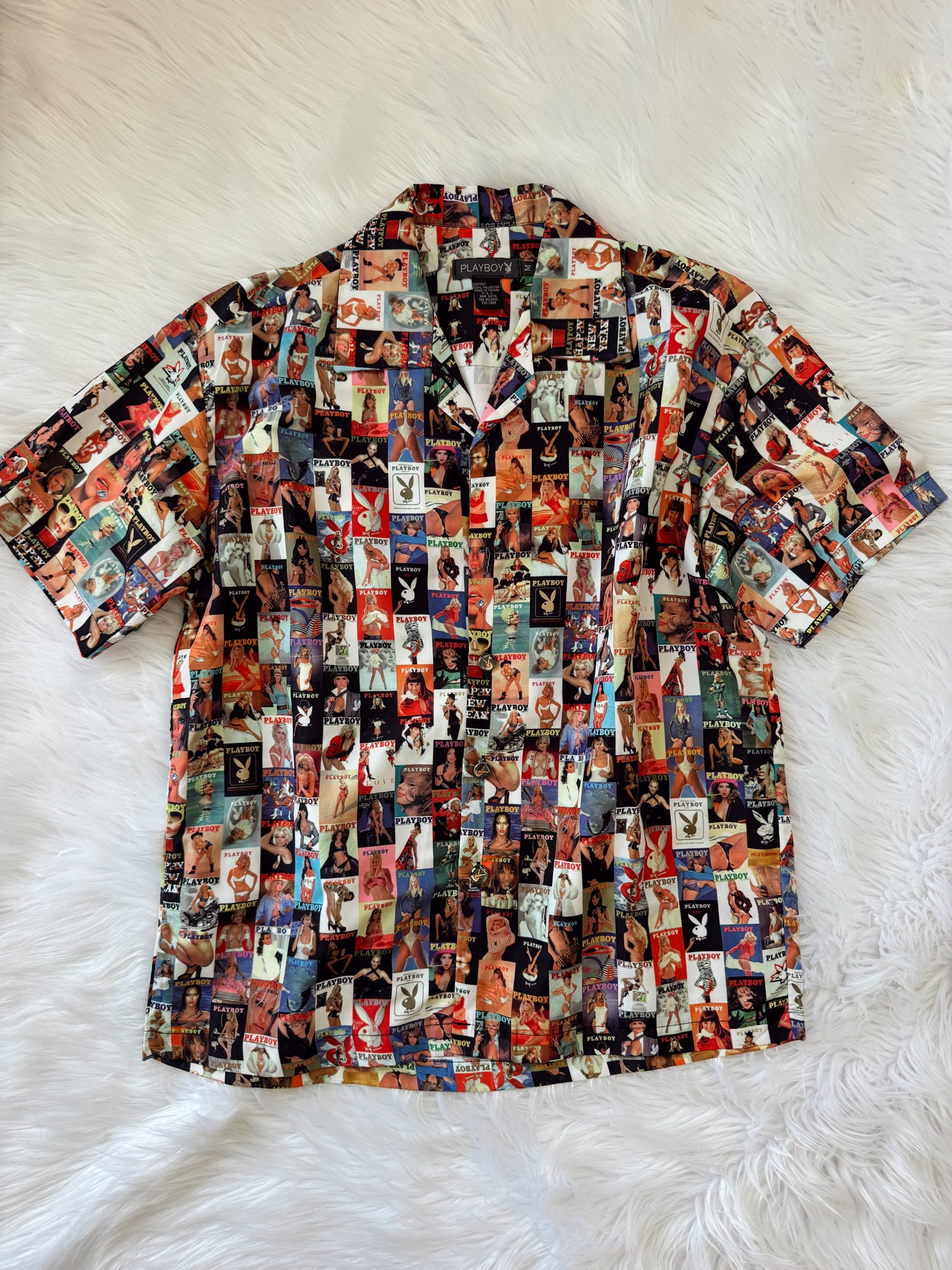 Vintage Playboy Cover Button Up