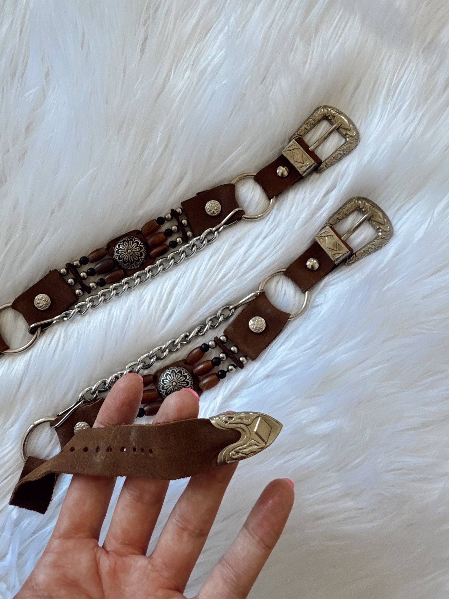 Vintage Cowboy Boot Straps