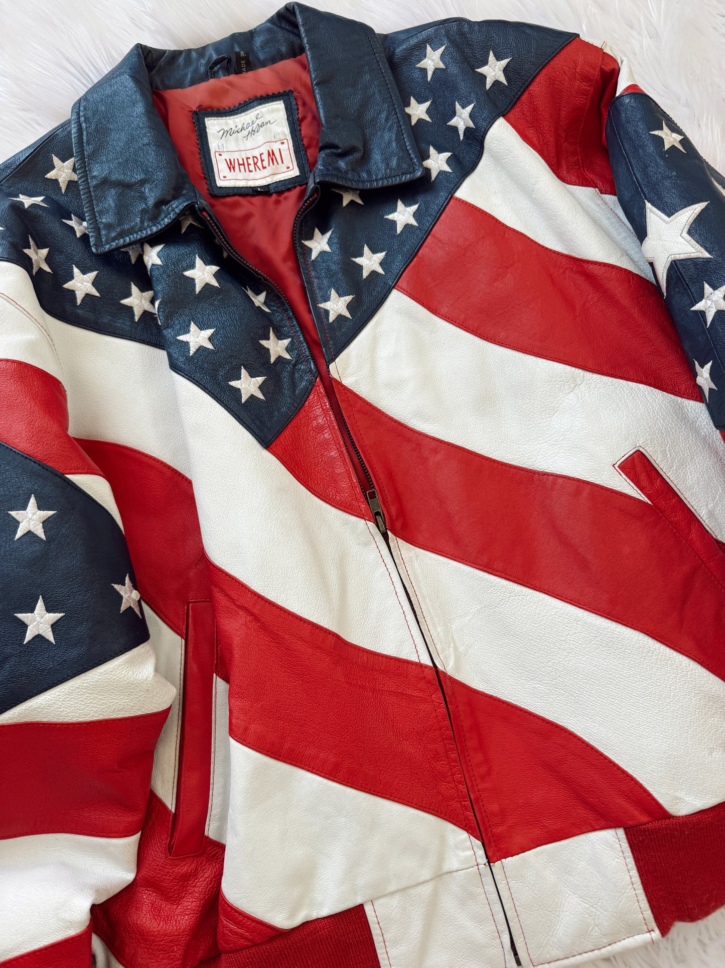 Vintage USA Leather Jacket