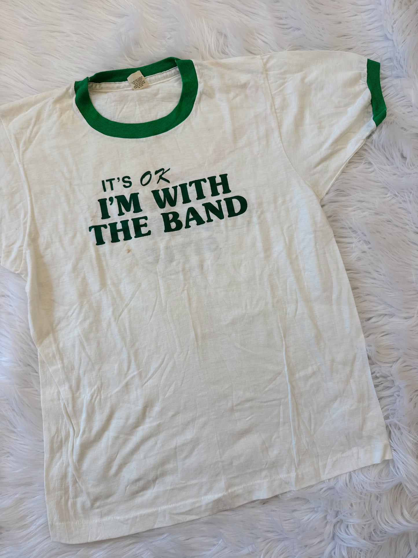 Vintage Im With The Band Tee