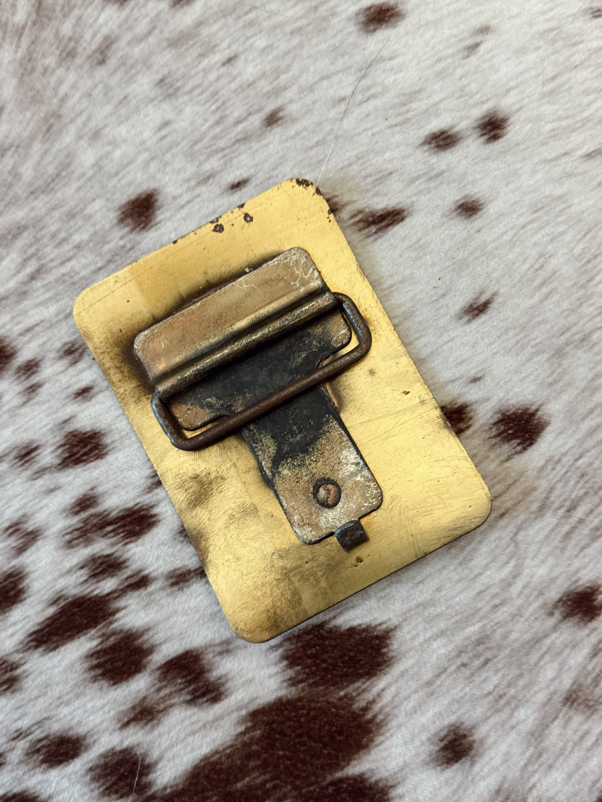 Vintage OKC Rodeo Belt Buckle