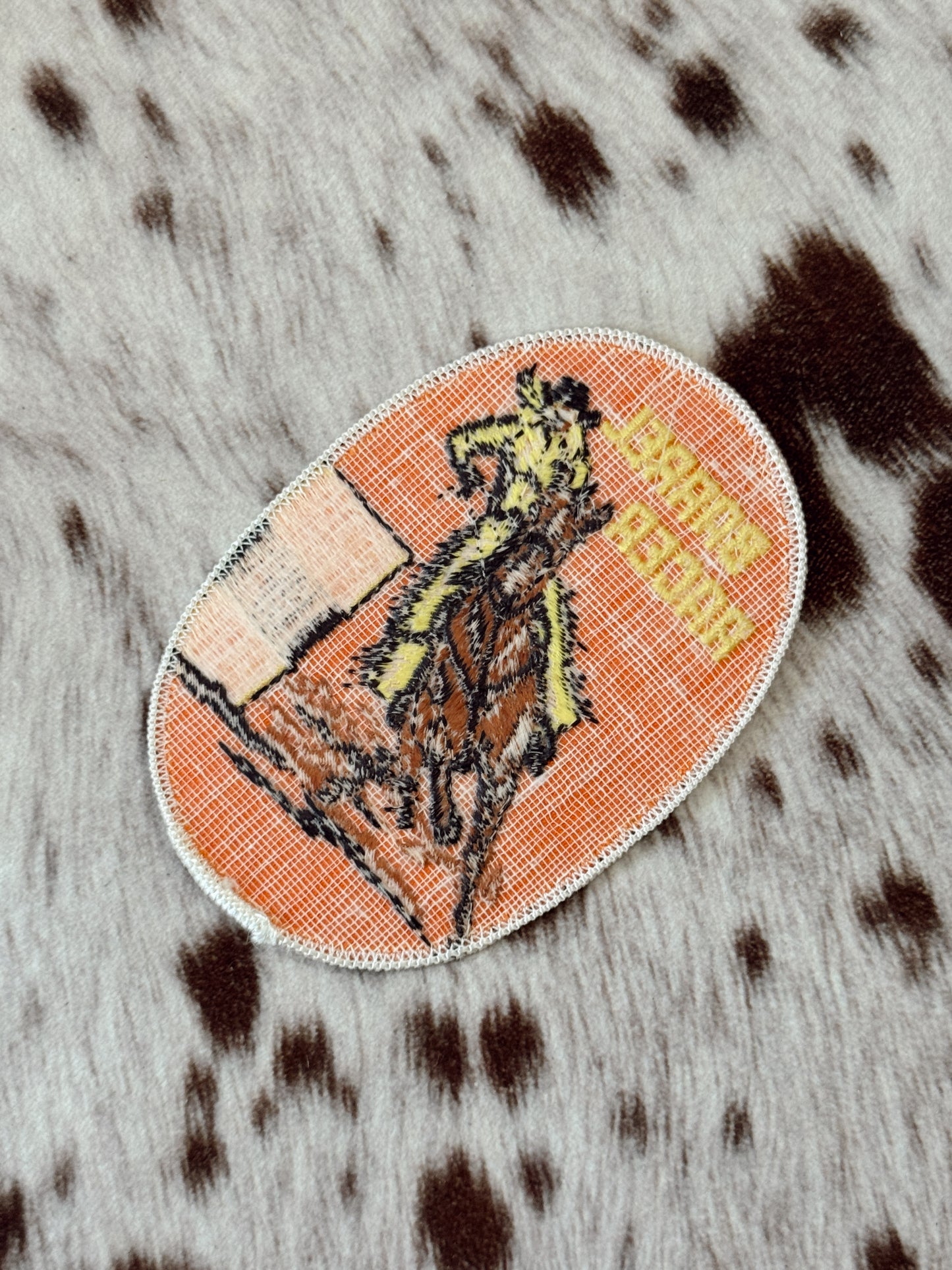 Vintage Barrel Racer Patch