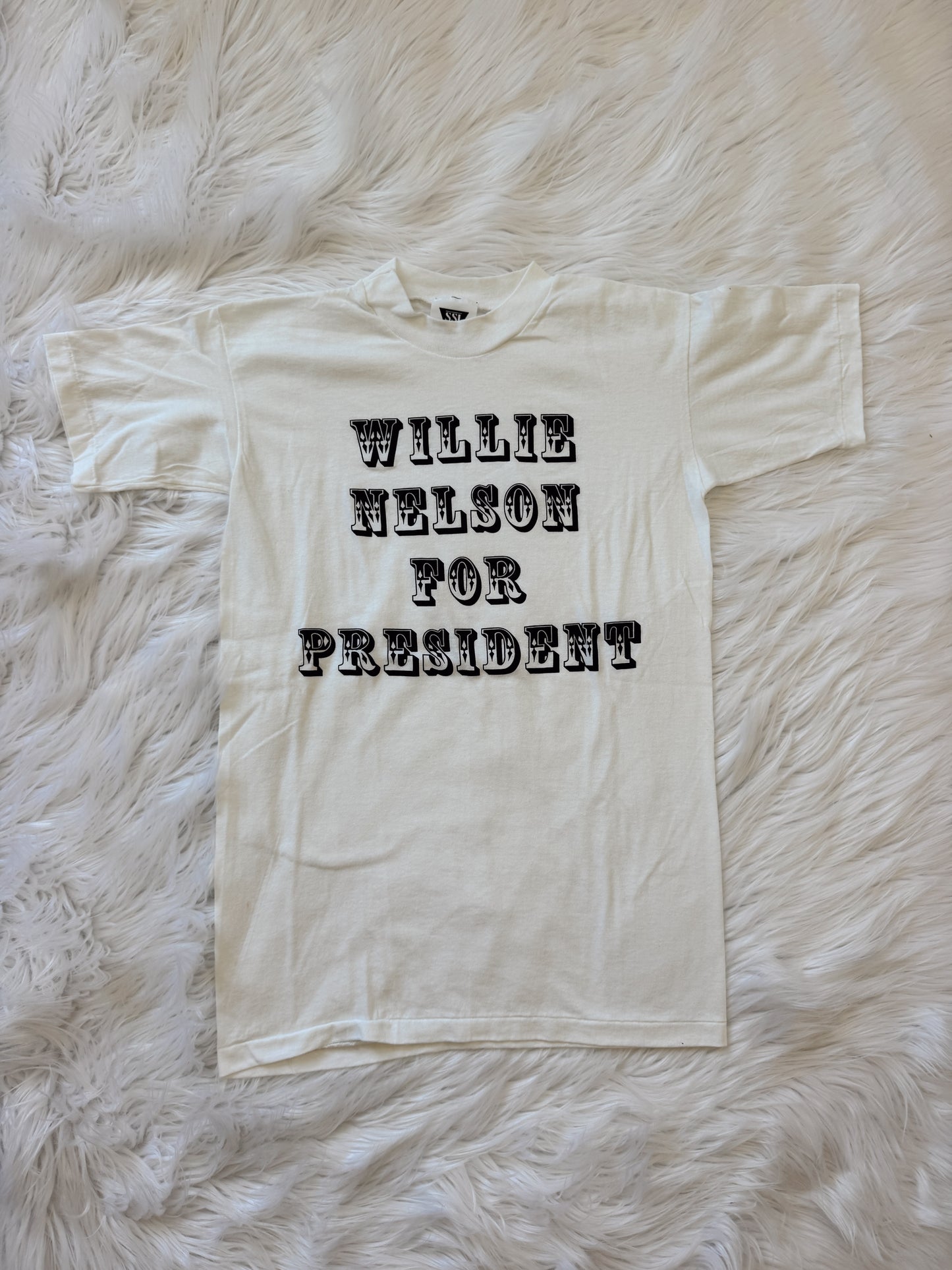 Vintage Willie Nelson For President Tee