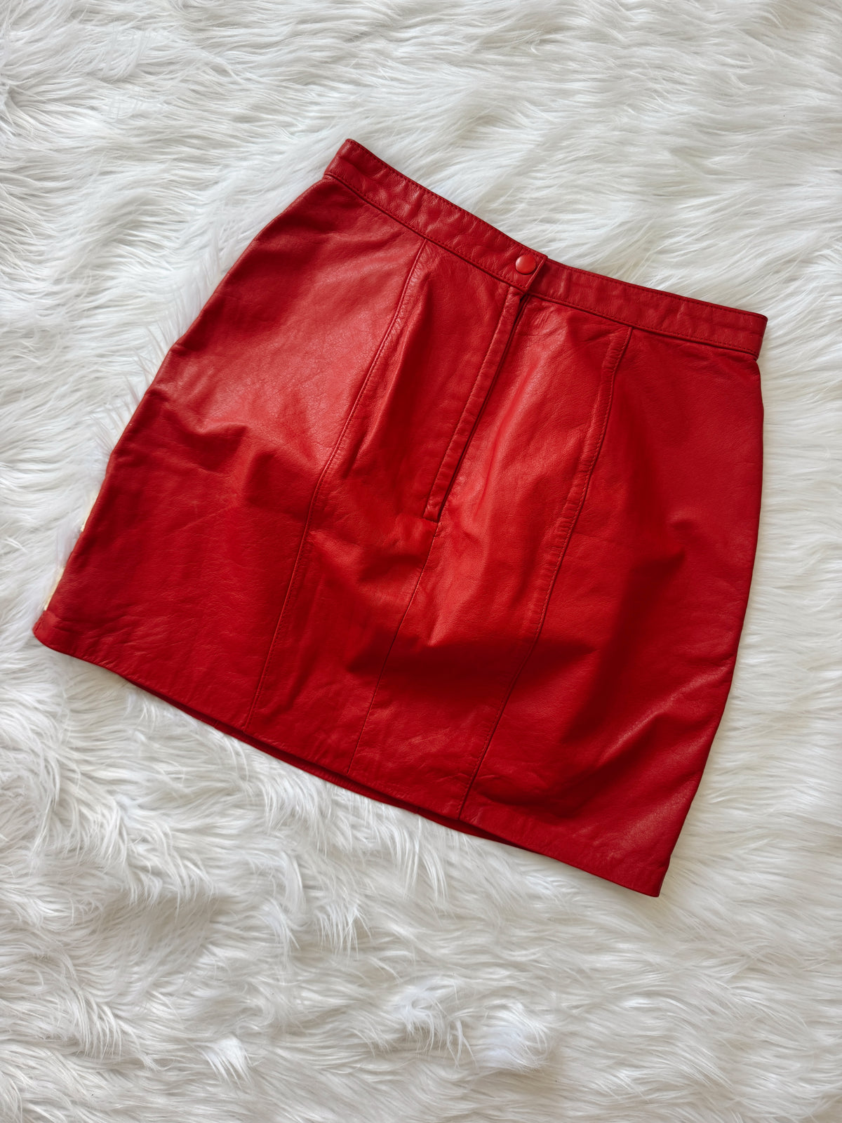 Vintage USA Leather Skirt