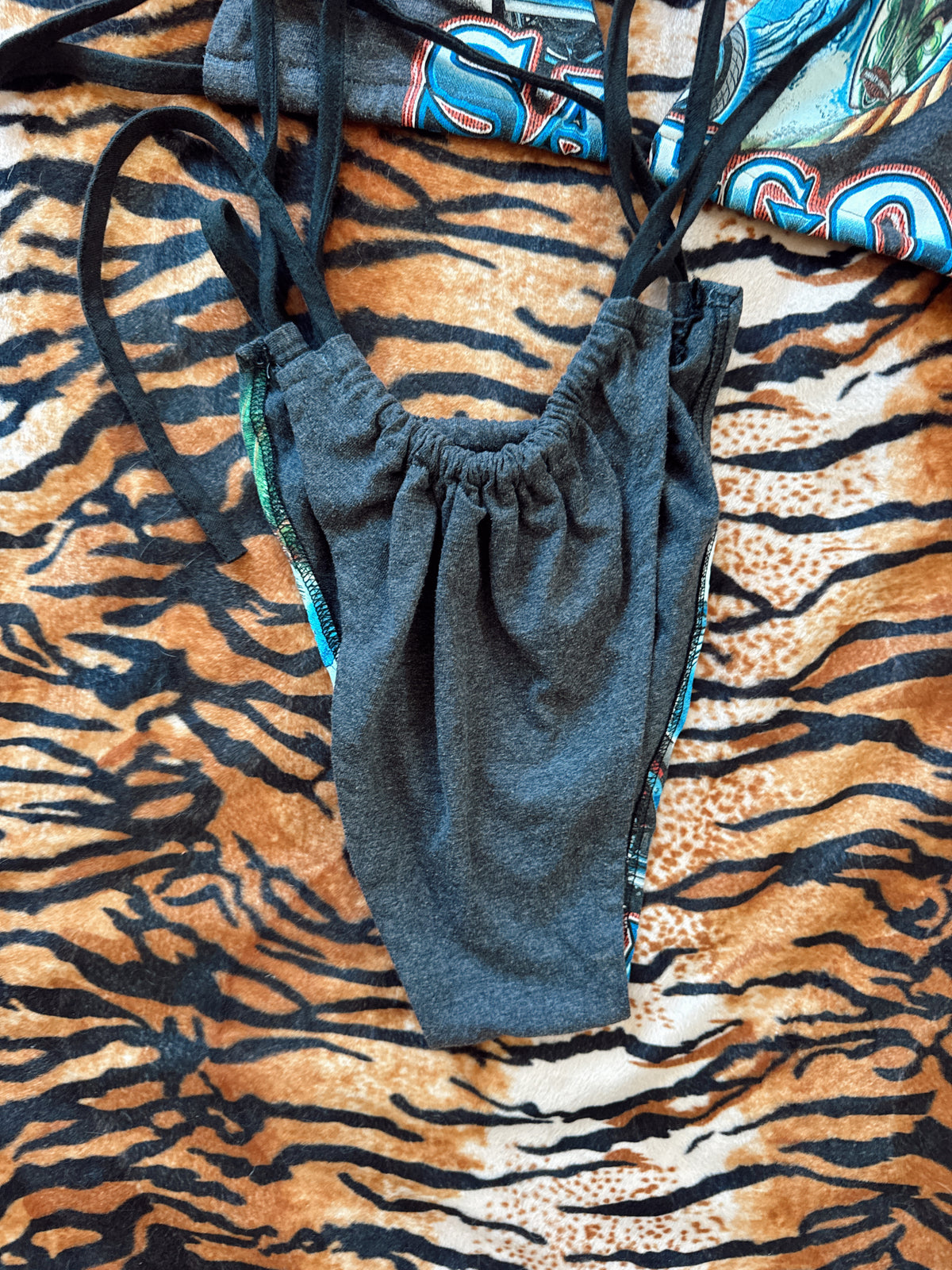 Vintage Harley Davidson Bikini Set
