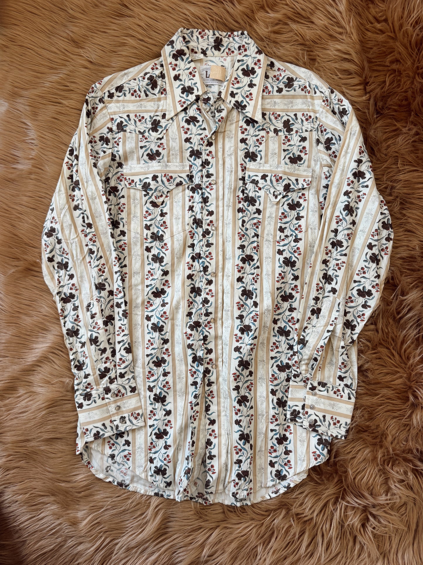 Vintage Lee Pearl Snap