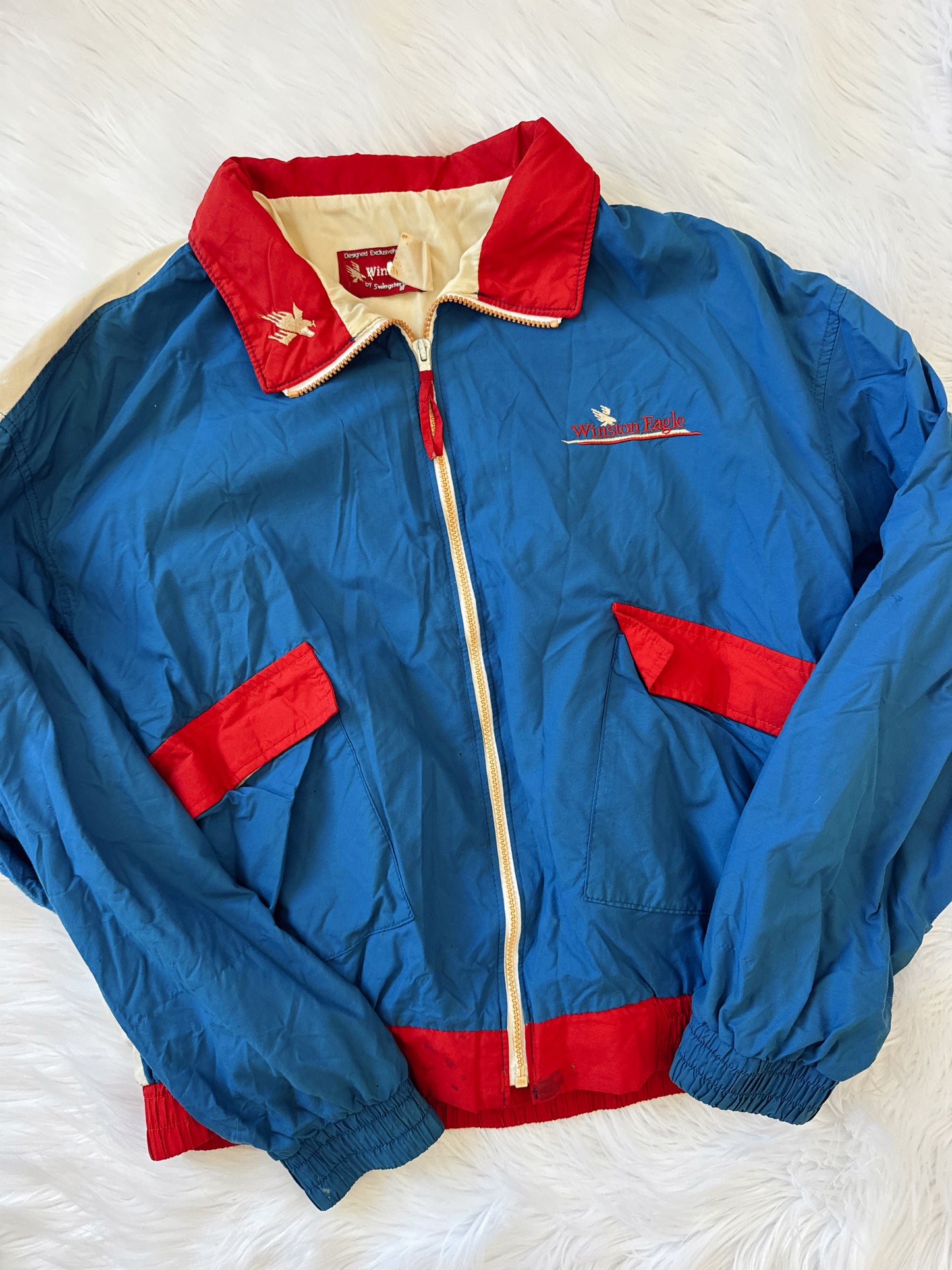 Vintage Winston Eagle Bomber Jacket