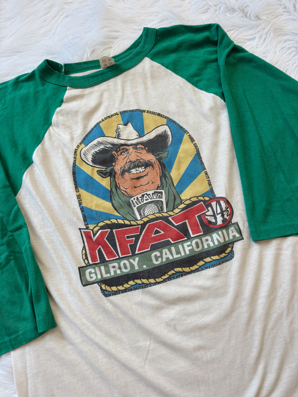 Vintage KFAT Radio Tee