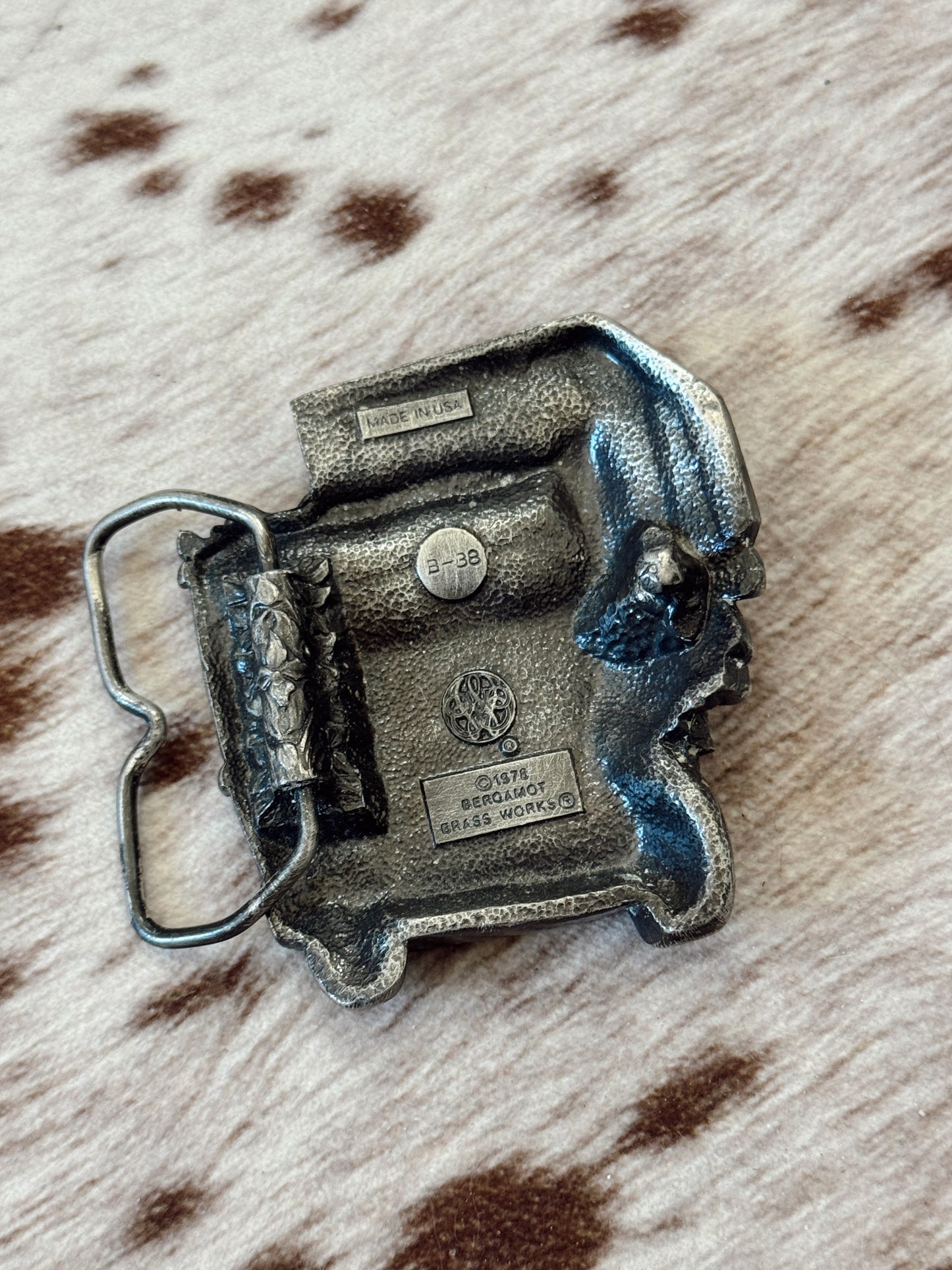 Vintage Trucker Belt Buckle