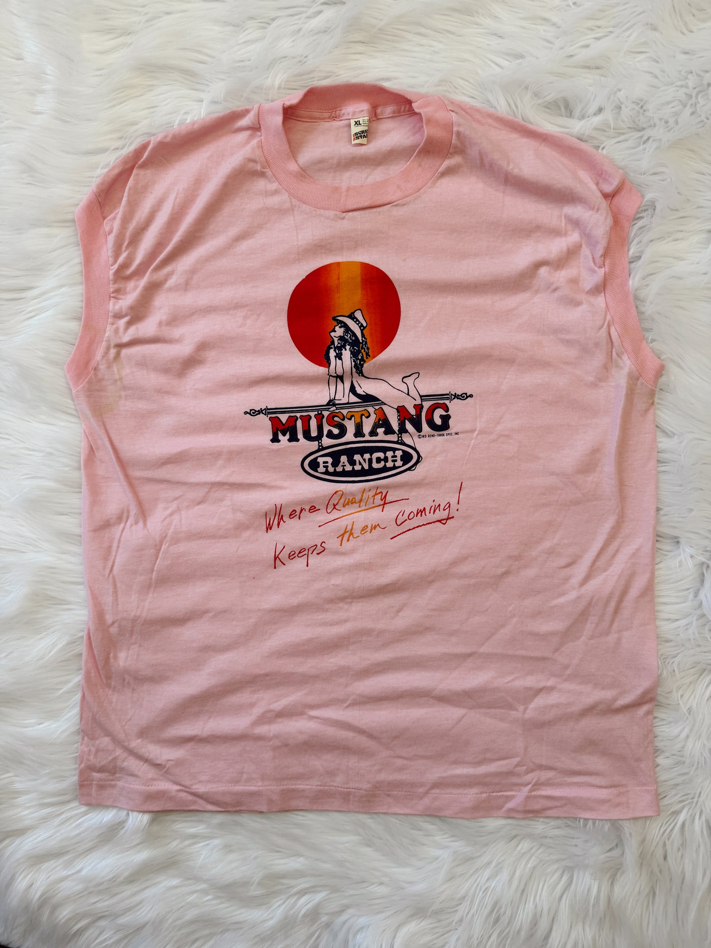 Vintage Mustang Ranch Tank Top
