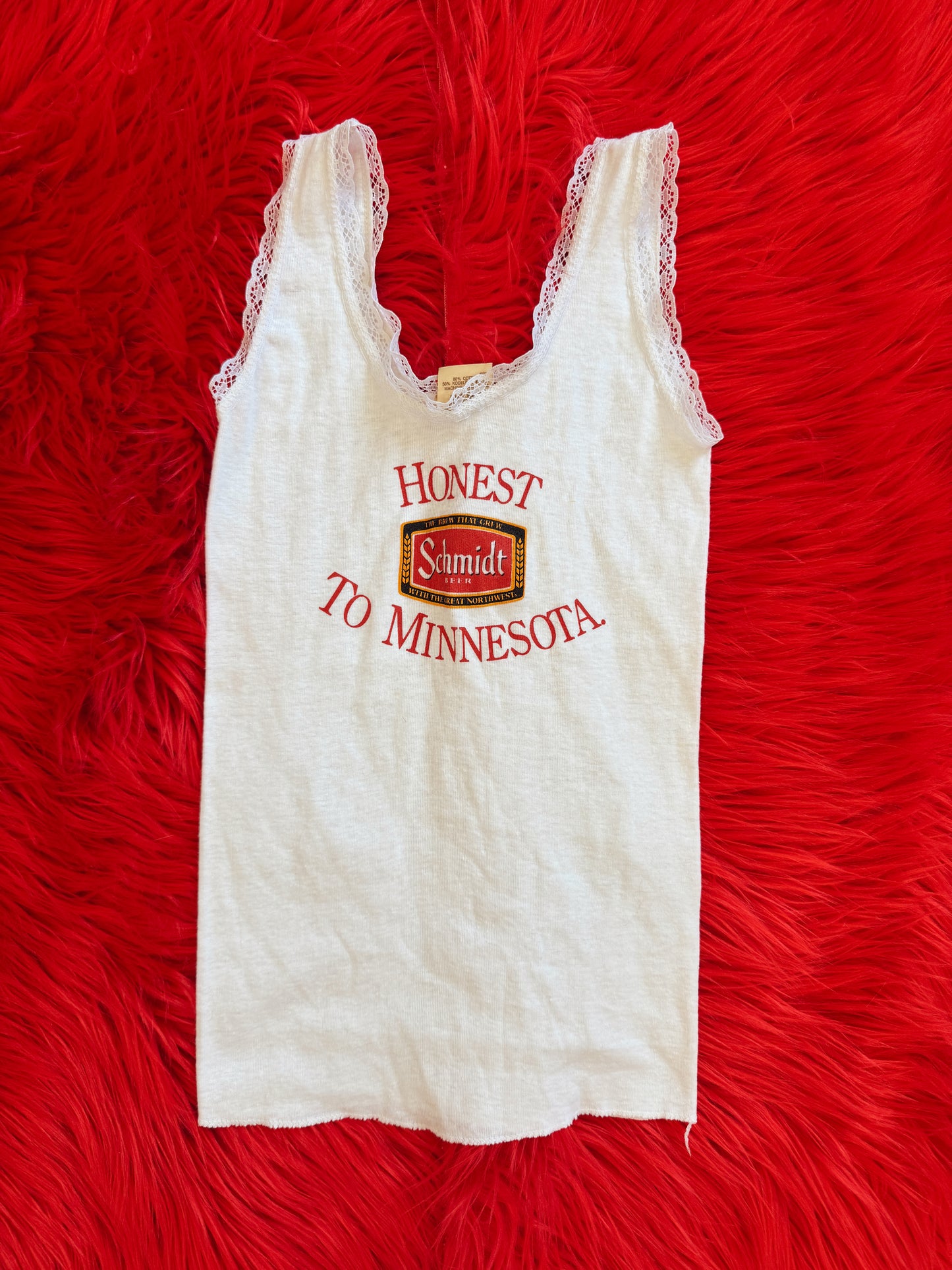 Vintage Schmidt Beer Tank Top