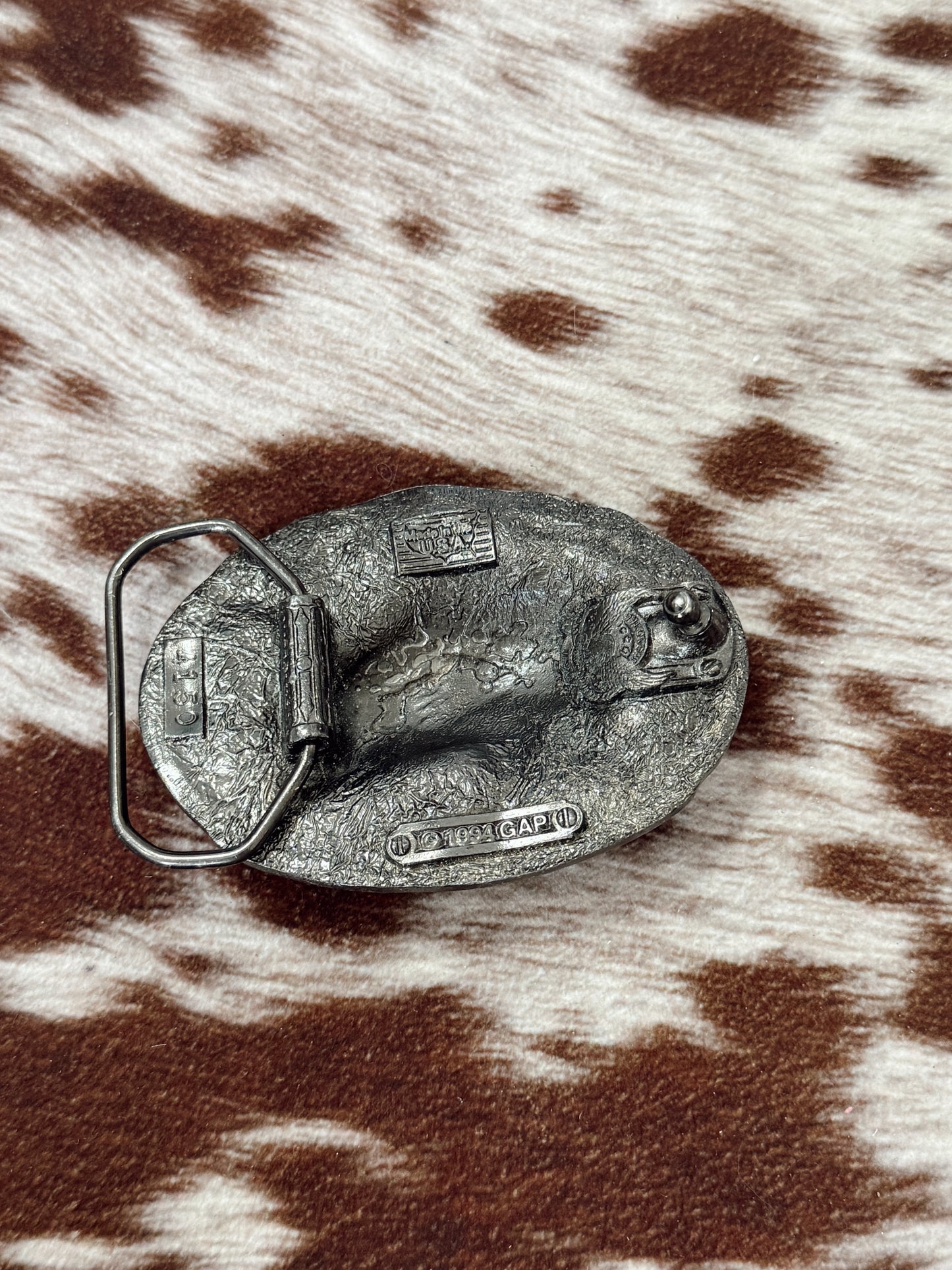 Vintage Bass Belt Buckle
