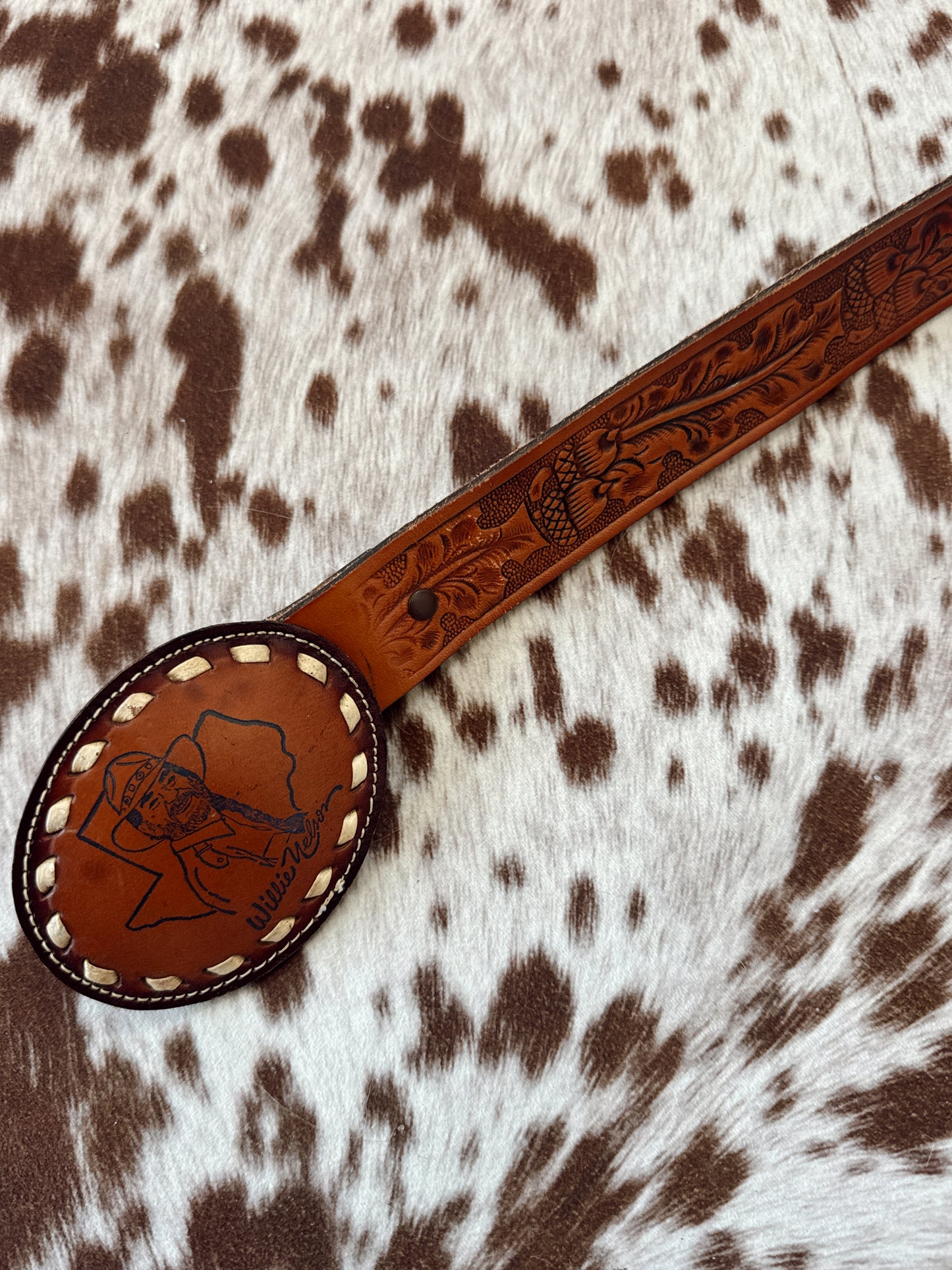 Vintage Willie Nelson Belt