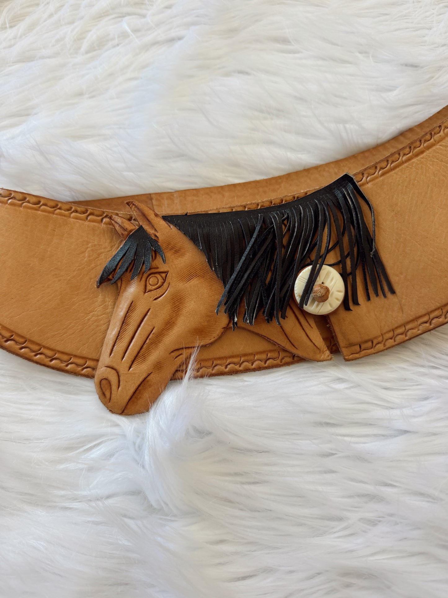 Vintage Horse Belt