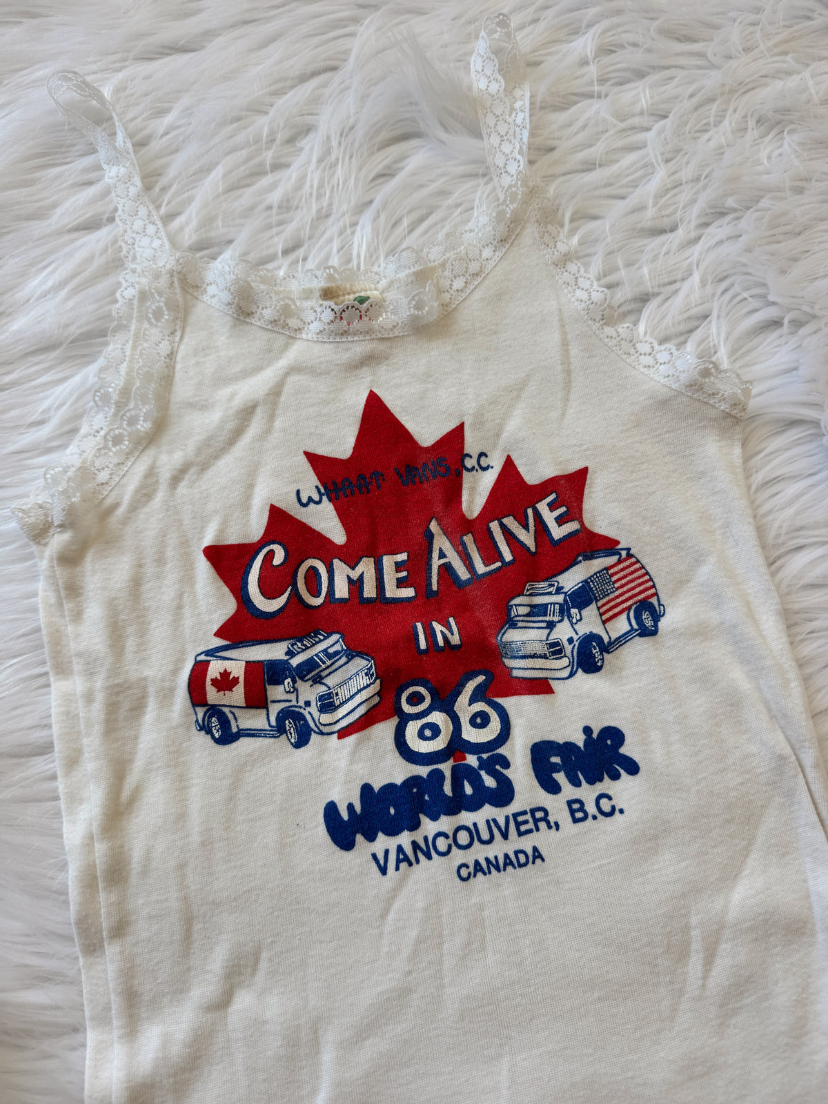 Vintage 1986 Van Tank Top