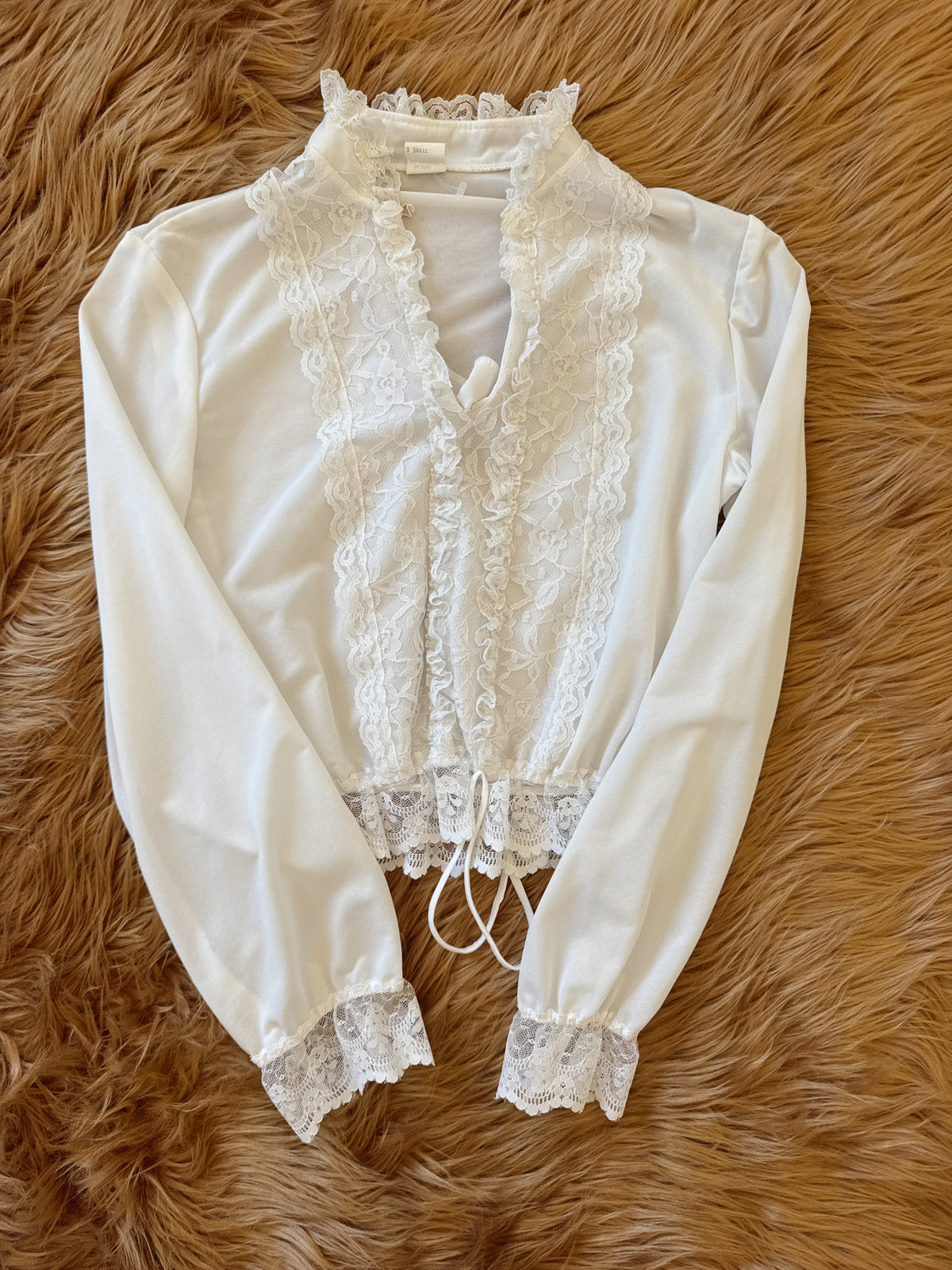 Vintage 1970s Prairie Style Top